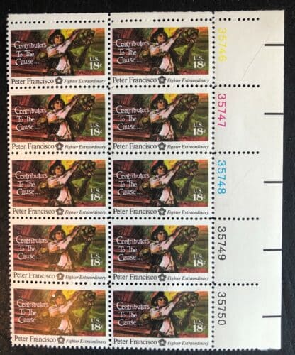 Scott # 1562 Plate Block