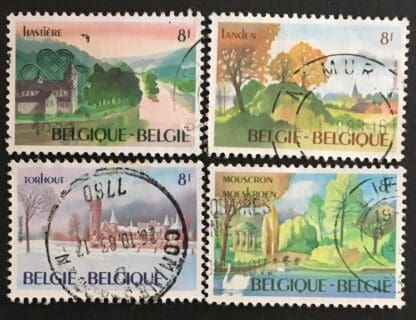 Belgium Scott #1148-1151 Used