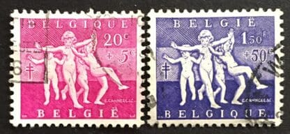 Belgium Scott #B579//B582 Used