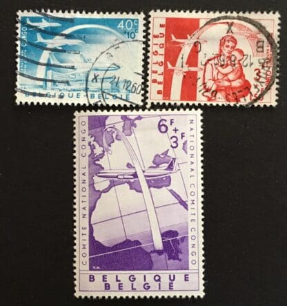 Belgium Scott #B669-B671 Mint & Used