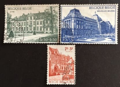 Belgium Scott #B876-B878 Used