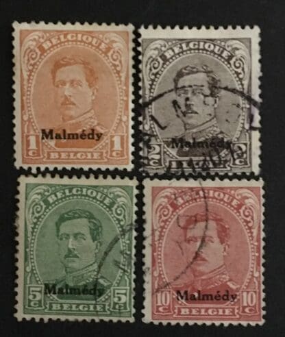 Germany Scott #1n42-1n43//1n45-1n46 Used