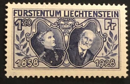 Liechtenstein Scott # 34a Mint Never Hinged