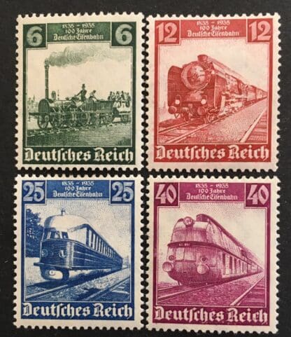 Germany Scott # 459-462 Mint Hinged