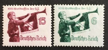 Germany Scott # 463-464 Mint Hinged