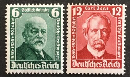 Germany Scott # 470-471 Mint Hinged