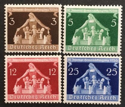 Germany Scott # 473-476 Mint Never Hinged