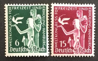 Germany Scott # 477-478 Mint Hinged