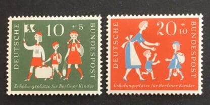 Germany Scott B354-B355 Mint Hinged