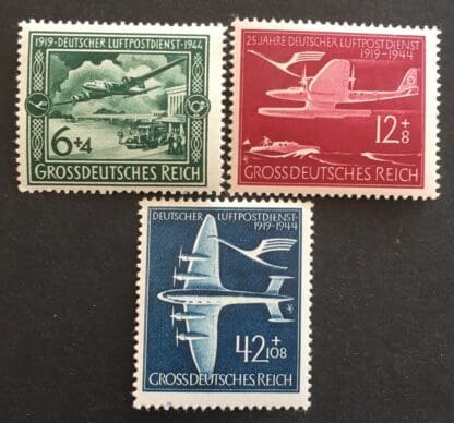 Germany Scott # B252a-B252c Mint Hinged