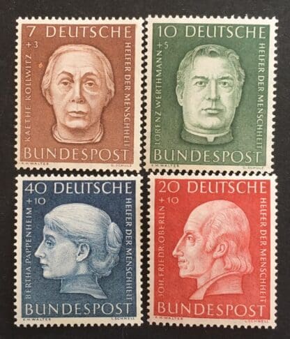 Germany Scott B338-B341 Mint Never Hinged