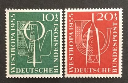 Germany Scott B342-B343 Mint Hinged