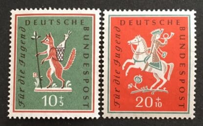 Germany Scott B360-B361 Mint Hinged