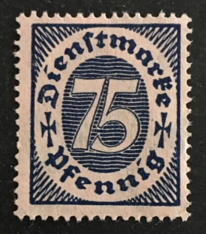 Germany # O14 Mint Hinged