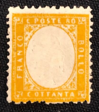 Italy Scott # 21 Mint Hinged