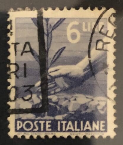 Italy Scott # 472a Used