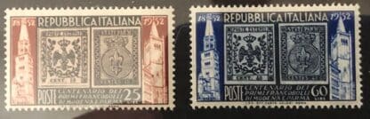 Italy Scott # 602-603 Mint Hinged