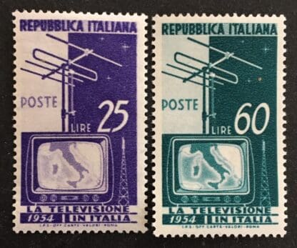 Italy Scott # 649-650 Mint Hinged