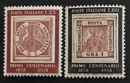 Italy Scott # 752-753 Mint Hinged