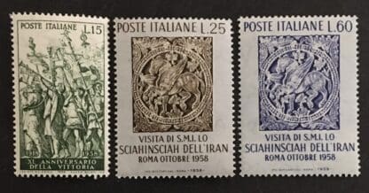 Italy Scott # 755-757 Mint Hinged