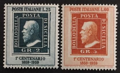 Italy Scott # 763-764 Mint Hinged