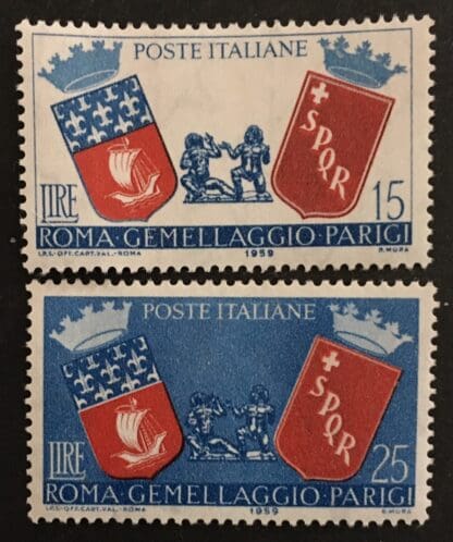 Italy Scott # 768-769 Mint Hinged