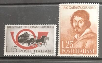 Italy Scott # 811-812 Mint Hinged