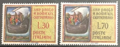 Italy Scott # 837-838 Mint Hinged