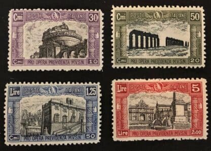 Italy Scott # B30-B33 Mint Hinged