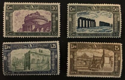 Italy Scott # B35-B38 Mint Hinged