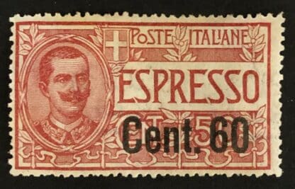 Italy Scott # E11 Mint Hinged