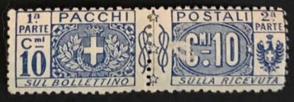 Italy Scott # Q8 Mint Hinged