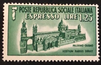 Italian Socialist Republic Scott E3 Mint Hinged