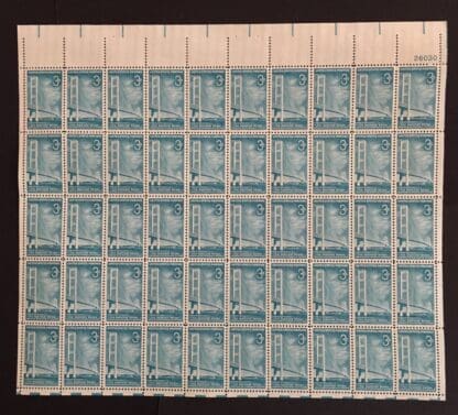 Scott # 1109 Mint Never Hinged Sheet