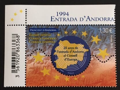 French Andorra Scott # 815 Mint Never Hinged