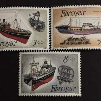Faroe Islands Scott # 155-160 MNH
