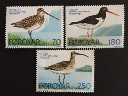 Faroe Islands Scott # 28-30 MNH