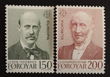 Faroe Islands Scott # 53-54 MNH