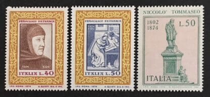 Italy Scott # 1155-1157 Mint Never Hinged