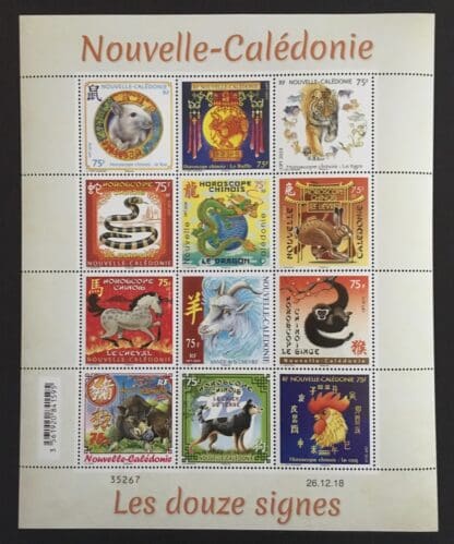 New Caledonia Scott # 1251a-l Mint Never Hinged