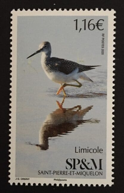 St. Pierre & Miquelon Le Limicole Mint Never Hinged