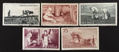 Sweden Scott # 1010-1014 Used