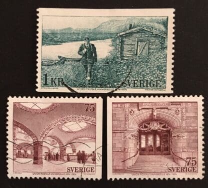 Sweden Scott # 1084-1086 Used