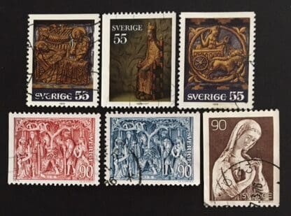 Sweden Scott # 1143-1148 Used