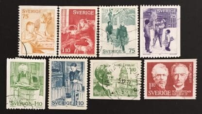 Sweden Scott # 1225-1232 Used