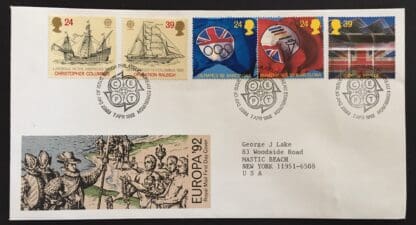 Great Britain Scott # 1449-1453 FDC