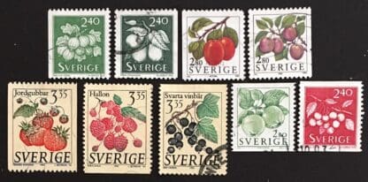 Sweden Scott # 1995-2008 Used