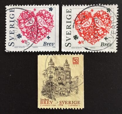 Sweden Scott # 2266-2268 Used