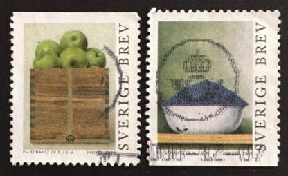 Sweden Scott # 2389-2390 Used