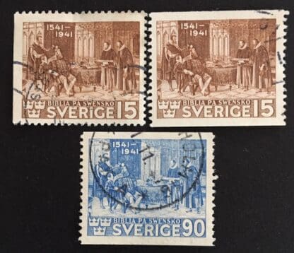 Sweden Scott # 316-318 Used